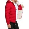 imageCalvin Klein mens Midweight Sherpa Lined PufferDeep Red