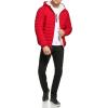 imageCalvin Klein mens Midweight Sherpa Lined PufferDeep Red