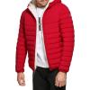 imageCalvin Klein mens Midweight Sherpa Lined PufferDeep Red