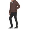 imageCalvin Klein mens Midweight Sherpa Lined PufferHooded Down Brown Camel