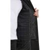 imageKenneth Cole Mens Double Breasted Bib PeacoatInner Quilted Black