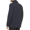 imageKenneth Cole Mens Double Breasted Bib PeacoatPea Coat Navy