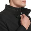 imageKenneth Cole Mens Double Breasted Bib PeacoatWater Resistant Black