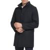 imageKenneth Cole Mens Double Breasted Bib PeacoatWater Resistant Navy