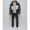 imageTommy Hilfiger Mens Hooded Puffer Jacket Standard and Big ampamp TallBlackWhite Pearlized