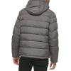 imageTommy Hilfiger Mens Hooded Puffer Jacket Standard and Big ampamp TallCharcoal