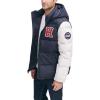 imageTommy Hilfiger Mens Hooded Puffer Jacket Standard and Big ampamp TallNavy