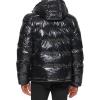 imageTommy Hilfiger Mens Hooded Puffer Jacket Standard and Big ampamp TallNew Pearlized Black