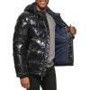 imageTommy Hilfiger Mens Hooded Puffer Jacket Standard and Big ampamp TallNew Pearlized Black