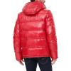 imageTommy Hilfiger Mens Hooded Puffer Jacket Standard and Big ampamp TallNew Pearlized Red