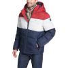 imageTommy Hilfiger Mens Hooded Puffer Jacket Standard and Big ampamp TallNew RedIceNavy