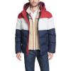 imageTommy Hilfiger Mens Hooded Puffer Jacket Standard and Big ampamp TallNew RedIceNavy