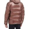 imageTommy Hilfiger Mens Hooded Puffer Jacket Standard and Big ampamp TallPearlized Brown