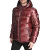 imageTommy Hilfiger Mens Hooded Puffer Jacket Standard and Big ampamp TallPearlized Purple