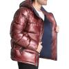 imageTommy Hilfiger Mens Hooded Puffer Jacket Standard and Big ampamp TallPearlized Purple