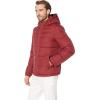 imageTommy Hilfiger Mens Hooded Puffer Jacket Standard and Big ampamp TallPearlized Red