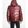 imageTommy Hilfiger Mens Hooded Puffer Jacket Standard and Big ampamp TallPearlized Red Pepper