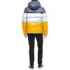 imageTommy Hilfiger Mens Hooded Puffer Jacket Standard and Big ampamp TallPearlized YellowNavy