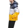 imageTommy Hilfiger Mens Hooded Puffer Jacket Standard and Big ampamp TallPearlized YellowNavy