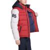 imageTommy Hilfiger Mens Hooded Puffer Jacket Standard and Big ampamp TallRed