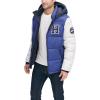 imageTommy Hilfiger Mens Hooded Puffer Jacket Standard and Big ampamp TallRoyal Blue