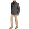 imageDOCKERS Mens Dwight Soft Shell Bib JacketHeather Charcoal