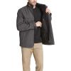 imageDOCKERS Mens Dwight Soft Shell Bib JacketHeather Charcoal