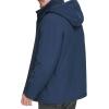 imageDOCKERS Mens Dwight Soft Shell Bib JacketNavy Hooded