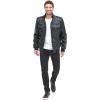 imageLevis Mens Faux Leather Aviator Bomber Jacket Regular ampamp Big ampamp Tall SizesBlack