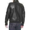 imageLevis Mens Faux Leather Aviator Bomber Jacket Regular ampamp Big ampamp Tall SizesBlackSherpa Lined