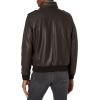 imageLevis Mens Faux Leather Aviator Bomber Jacket Regular ampamp Big ampamp Tall SizesDark Brown