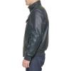 imageLevis Mens Faux Leather Aviator Bomber Jacket Regular ampamp Big ampamp Tall SizesNavySherpa Lined