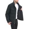 imageLevis Mens Washed Cotton Military Jacket Regular ampamp Big ampamp Tall SizesBlack Filled