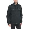 imageLevis Mens Washed Cotton Military Jacket Regular ampamp Big ampamp Tall SizesBlack Unfilled