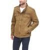 imageLevis Mens Washed Cotton Military Jacket Regular ampamp Big ampamp Tall SizesKhaki Filled