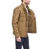 imageLevis Mens Washed Cotton Military Jacket Regular ampamp Big ampamp Tall SizesKhaki Filled