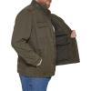 imageLevis Mens Washed Cotton Military Jacket Regular ampamp Big ampamp Tall SizesOlive Filled