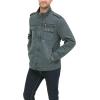 imageLevis Mens Washed Cotton Military Jacket Regular ampamp Big ampamp Tall SizesWashed Indigo Unfilled