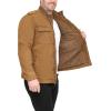 imageLevis Mens Washed Cotton Military Jacket Regular ampamp Big ampamp Tall SizesWorker Brown Filled