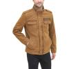 imageLevis Mens Washed Cotton Military Jacket Regular ampamp Big ampamp Tall SizesWorker Brown Filled