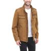 imageLevis Mens Washed Cotton Military Jacket Regular ampamp Big ampamp Tall SizesWorker Brown Filled