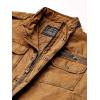 imageLevis Mens Washed Cotton Military Jacket Regular ampamp Big ampamp Tall SizesWorker Brown Filled