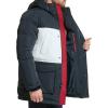 imageTommy Hilfiger Mens Arctic Cloth Heavyweight Performance Parka Down Alternative Outerwear CoatNavy Flag Colorblock