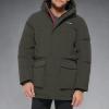 imageTommy Hilfiger Mens Arctic Cloth Heavyweight Performance Parka Down Alternative Outerwear CoatOlive Tech