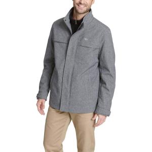 imageDOCKERS Mens Dwight Soft Shell Bib JacketHeather Grey