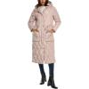 imageKenneth Cole Womens Long Puffer JacketDiamond Quilted Rose Dust