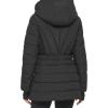 imageKenneth Cole Womens Puffer JacketDrawcord Black