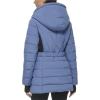 imageKenneth Cole Womens Puffer JacketDrawcord Lakeblu