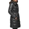 imageKenneth Cole Womens Puffer JacketFunnel Neck Black