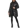 imageKenneth Cole Womens Puffer JacketFunnel Neck Black